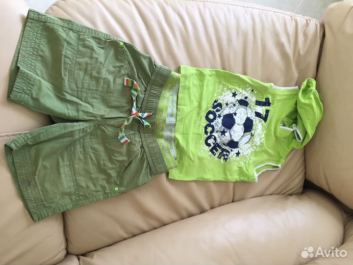 Футболки, летние костюмчики 104р-р