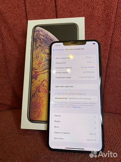 iPhone XS Max 256 gb Ростест
