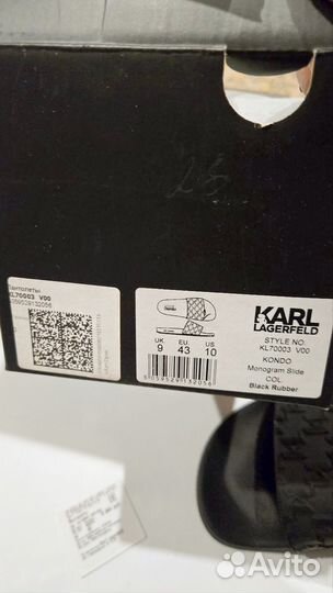 Сланцы Karl Lagerfeld