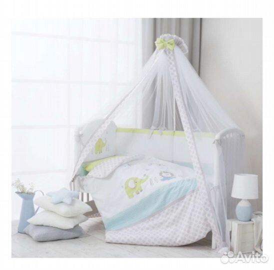 Бортики в кроватку Perina «Джунгли»