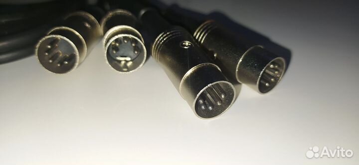 Кабель 5din-5din 3 метра спаренный