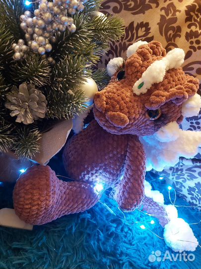 Дракон. Вяжу игрушки на заказ