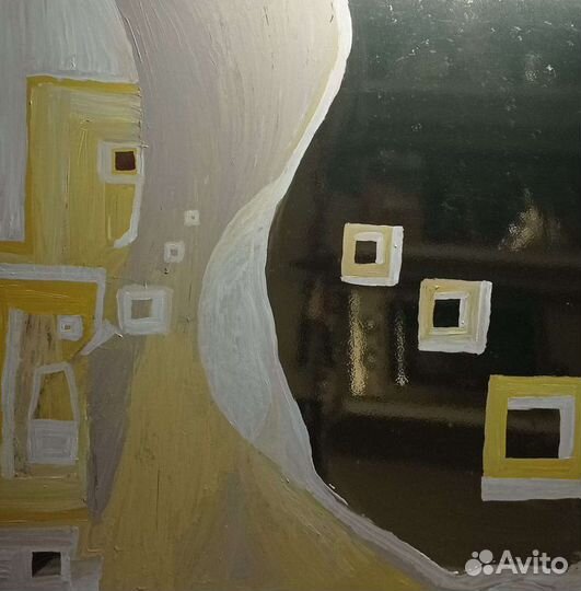 Картина абстракция Шепот