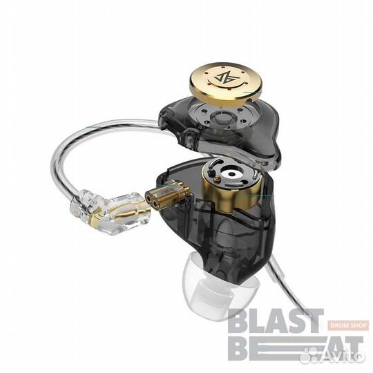 Мониторные наушники KZ EDX PRO Black (kzedxpbk)