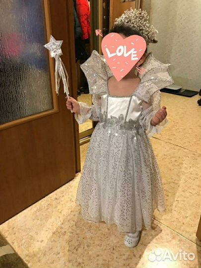 Платье снежной королевы