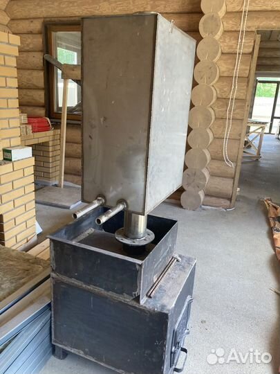 Печь дровяная для бани