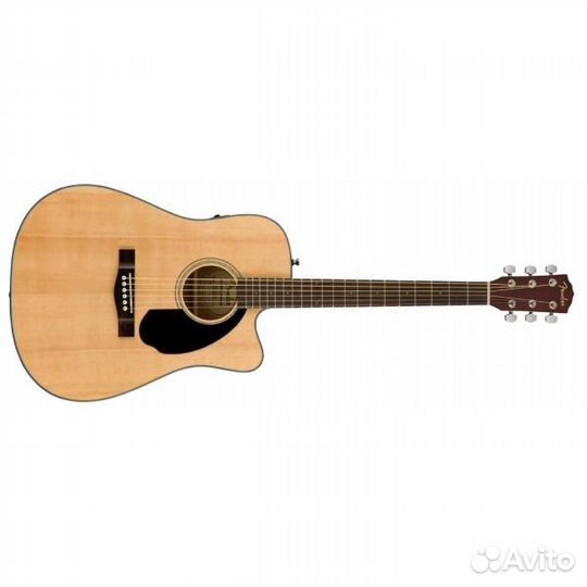 Fender CD-60SCE Dreadnought Natural WN