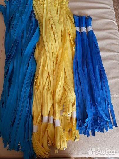 Молния рулонная и разъемная