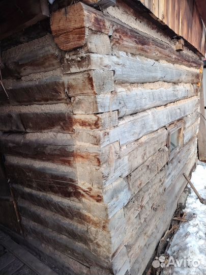 Сруб бани б/у
