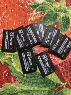 Переходник карты памяти PSP(micro sd-memory stick)