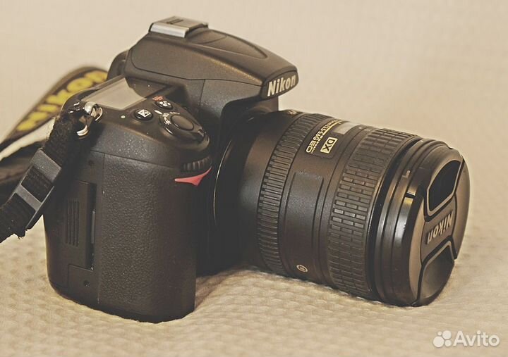 Зеркальный фотоаппарат nikon d7000 c объективом