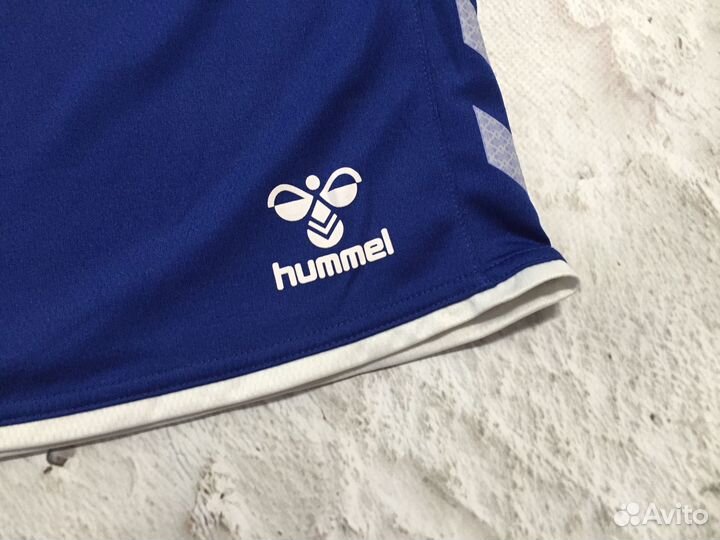 Шорты Hummel спортивные синего цвета (S-M)