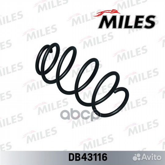 Пружина подвески skoda octavia II 1.4/1.6/1.6FS