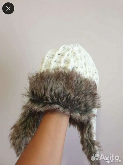 Комплект шапка и шарф женский