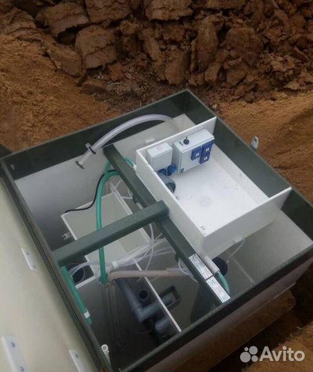 Септик с установкой