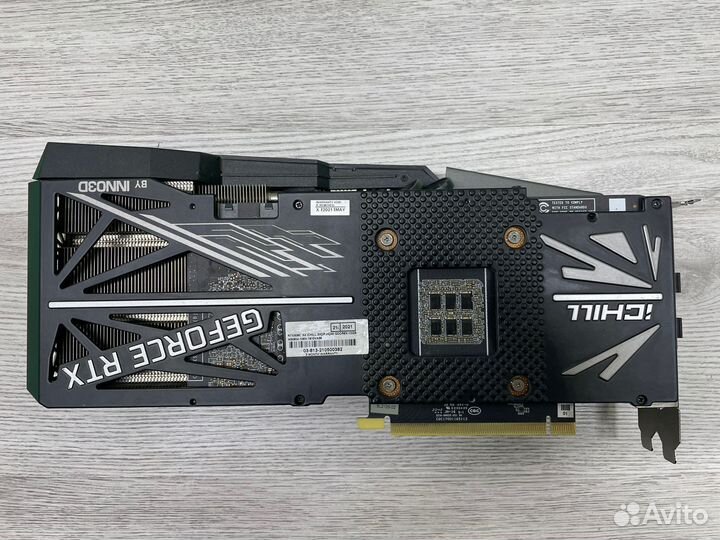 Видеокарта inno3D GeForce RTX 3080 ichill X4 (LHR)