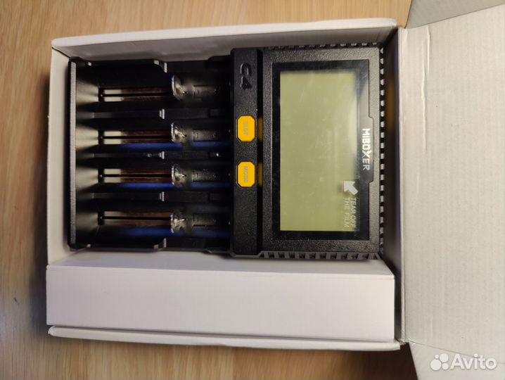 Зарядное устройство miboxer c4 для аккумуляторов