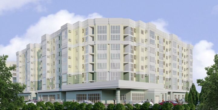2-к. квартира, 64 м², 3/8 эт.