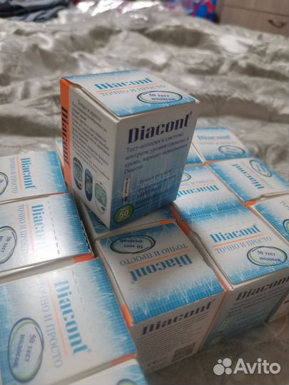 Тест полоски diacont