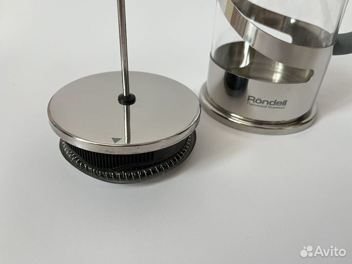 Rondell френч пресс crystal grey заварочный чайник