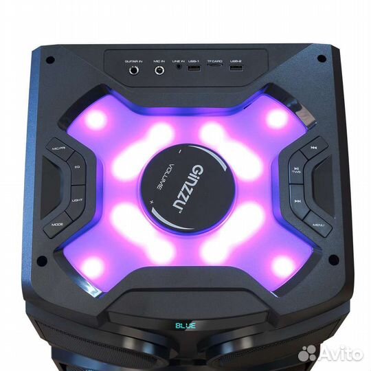 Блютуз колонка большая 80W новая караоке