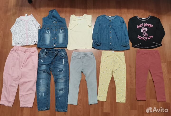 Большой пакет одежды для девочки на 2-3 года