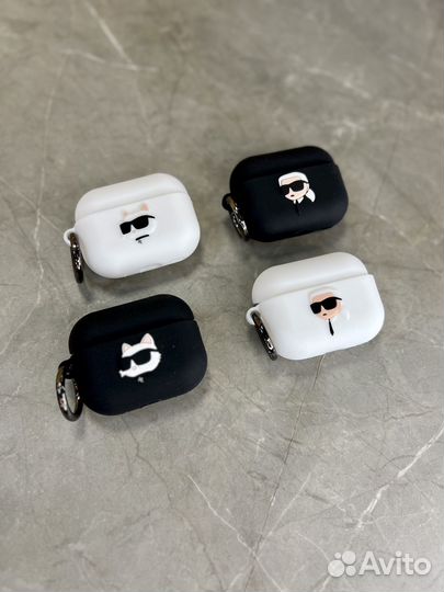Чехол Karl&Lagerfeld на Airpods Pro 2, Airpods 3