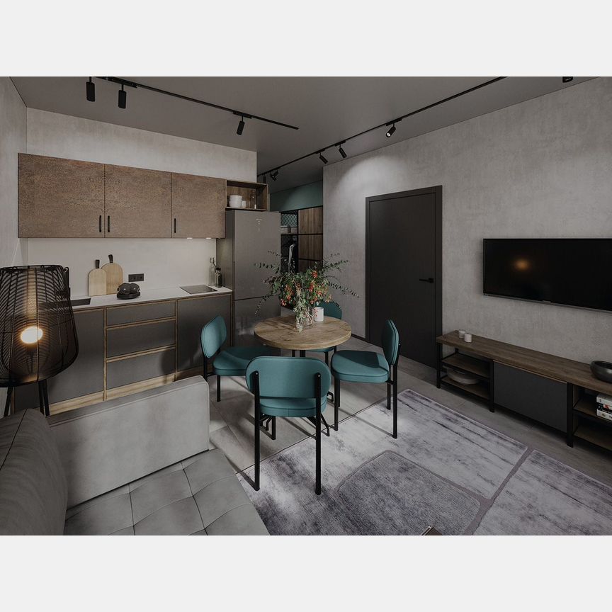 Апартаменты-студия, 37,1 м², 3/13 эт.