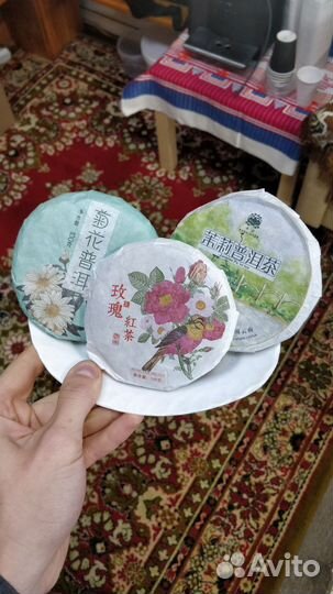 Чай шу пуэр блинчик