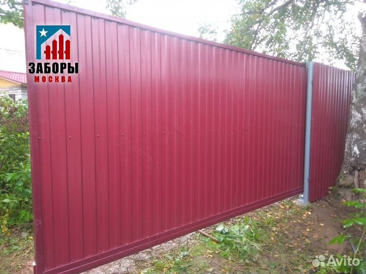 Откатные ворота с гарантией