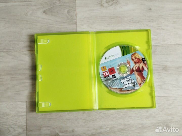 Диски на Xbox 360 GTA 5