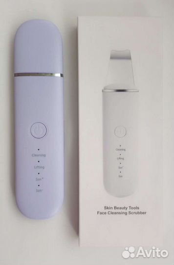 Новый ультразвуковой скребок для лица