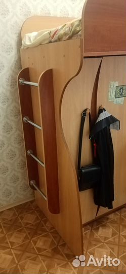 Кровать чердак, детская, для подростка