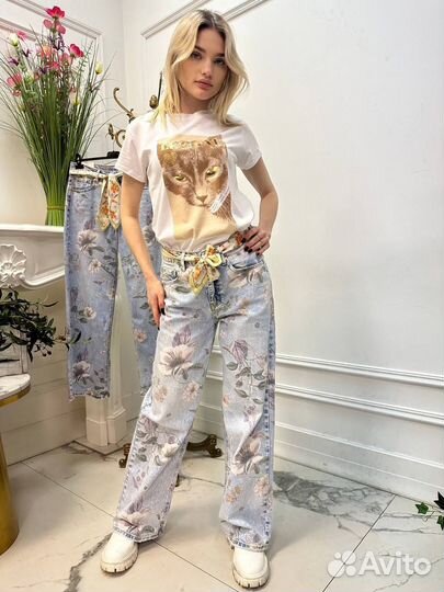 Джинсы Miss bonbon Италия