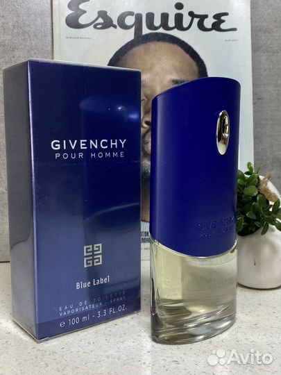 Givenchy pour Homme Blue Label 100 ml оригинальный