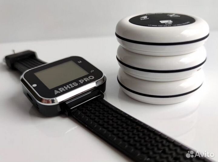 Кнопка вызова персонала, официанта, часы-пейджер