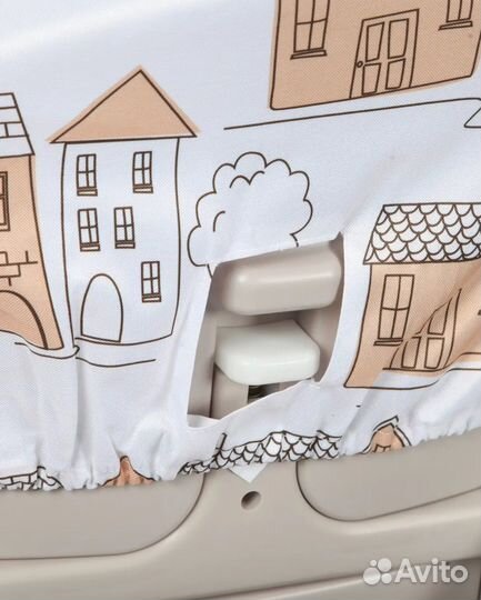 Стул для кормления 2 в 1 babyton city