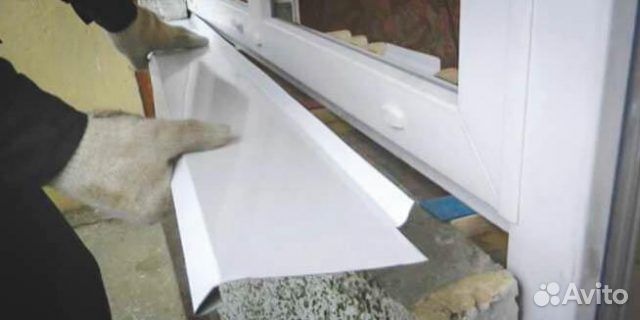 Отливы, козырьки, доборные элементы из металла