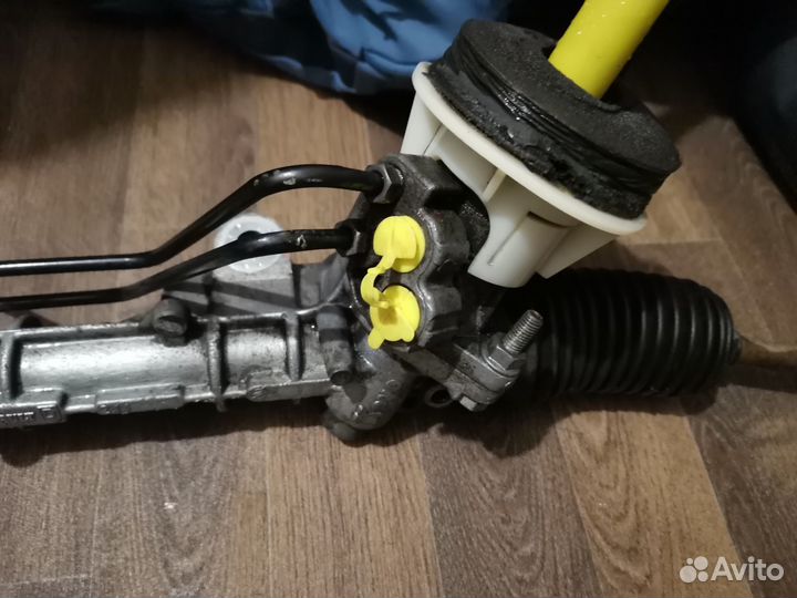 Рулевая рейка renault logan 1 с гуром