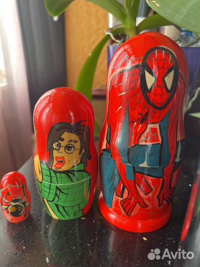 Матрешка Человек-паук