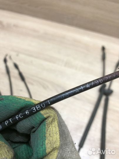 Тросик замка двери задний Фольксваген Пассат B5