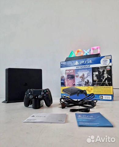 Sony PS4 Slim 800 Игр / Гарантия / Доставка объявление продам