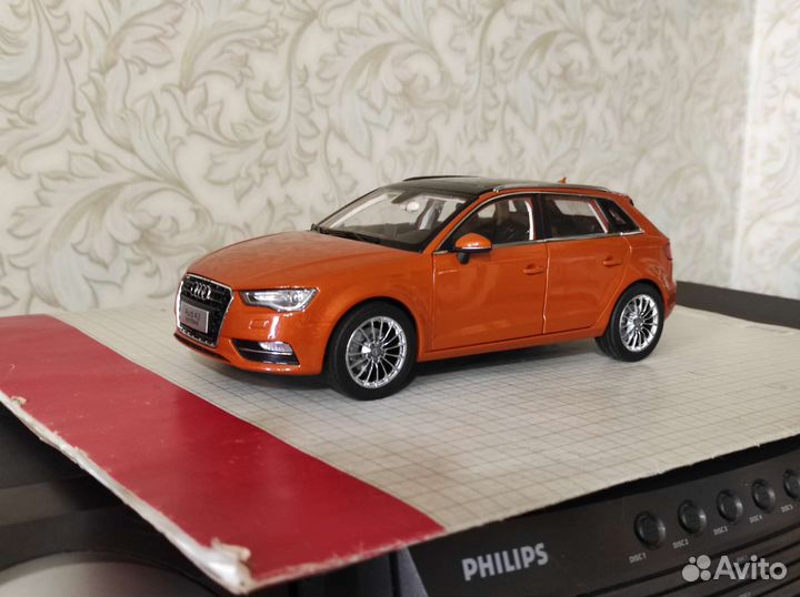 2014 Audi A3 Sport Back 1/18 Paudi Dealer E