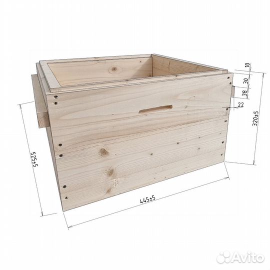 Корпус на Улей многокорпусник 10-рамочный