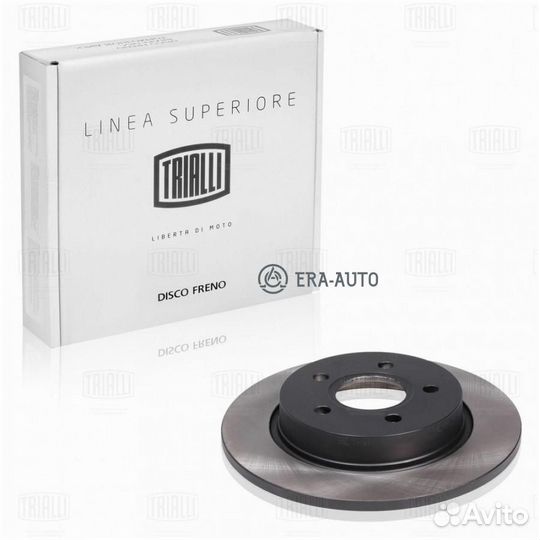 Trialli DF1063S Диск торм. для а/м Ford Focus III (11) зад. d271 (DF 1063s) Linea Superiore