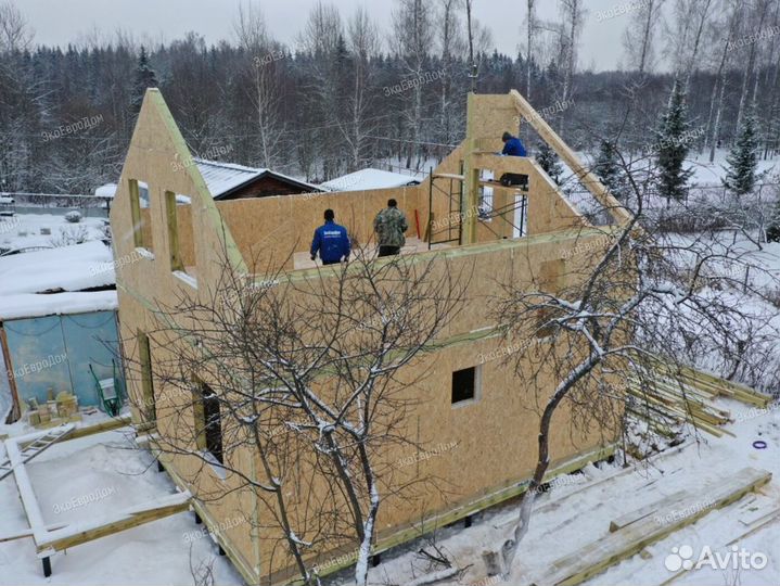 Сип панели / Домокомплект из сип панелей «Либерти»