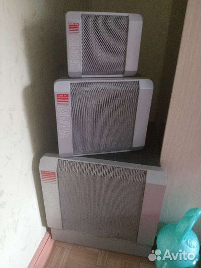 Советская акустика 25ас132 электроника блочная 4ом