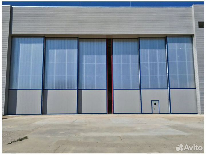 Ворота ангарные doorhan