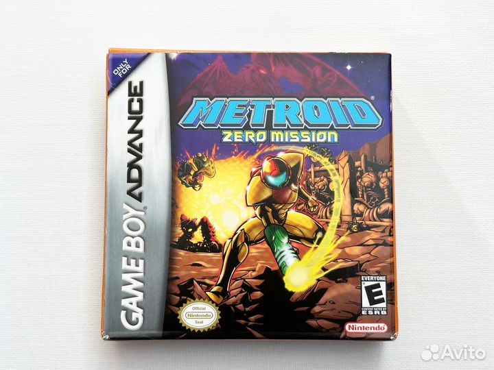 Metroid Zero Mission: картридж для GameBoy Advance