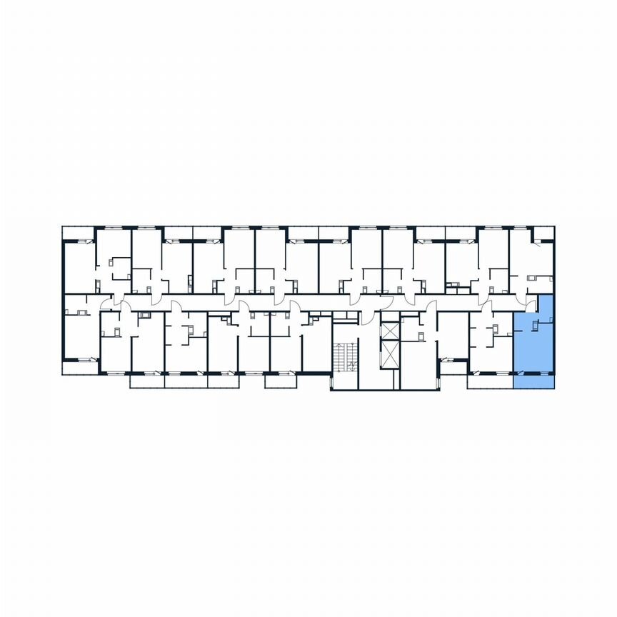 Квартира-студия, 28,7 м², 12/12 эт.